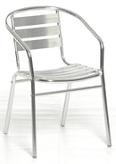 Sedia da Giardino in Alluminio Taddei Eco Silver