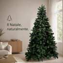 Albero di Natale Canada 240 cm Verde Decorazione Addobbo Natalizia Foltissima
