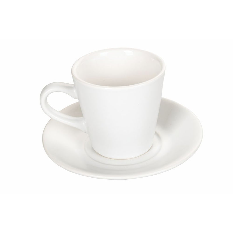 Set 6 Tazzine da Caffè con Piattino e Stand Ø6x6 cm in Gres VdE Tivoli 1996 Shades of ocean