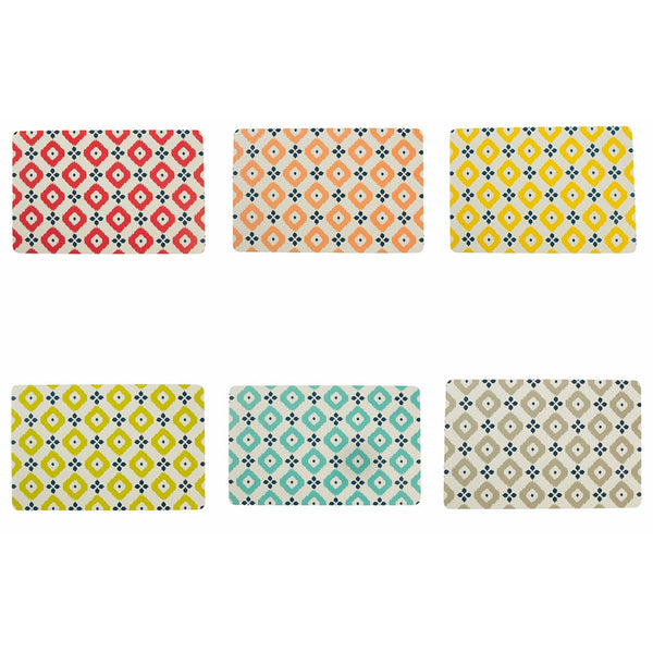 prezzo Set de 6 Sets de Table Rectangulaires en PVC Villa d'Este Fidji