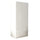 Armoire à 2 portes 80x52x180 h cm en aggloméré bilaminé blanc