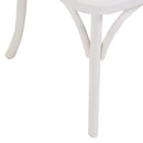 Sedia da Giardino in Plastica Cross Bianco