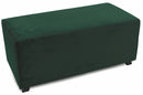 Panca in Velluto 100x48x44 cm Soriani Verde