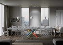 Tavolo Allungabile 180-440x90x77 cm Volantis Cemento