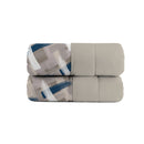 Trapunta Invernale Matrimoniale Stampata in Microfibra 200gr Double Face Pennellate      