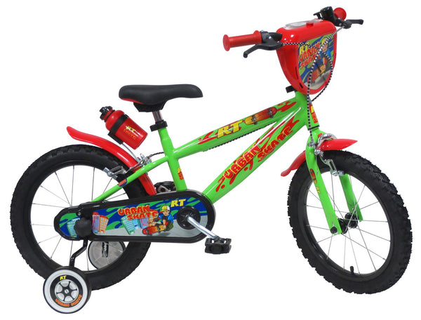 Vélo Enfant Urban Skate Vert 16" 2 Freins acquista
