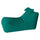 Chaise longue transat 120x70x65 cm avec coussin en polyester Armonia Turquoise