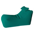 Lettino Chaise Lounge 120x70x65 cm con Cuscino in Poliestere Armonia Turchese