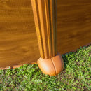 Piscina Ovale Fuori Terra 610x375xh132 cm in Acciaio e PVC Gre Mauritius