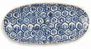 Piatto Ovale in Gres Villa d'Este Home Tivoli Masai Blu