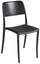 Chaise de jardin empilable 44x53x83 cm en polypropylène anthracite