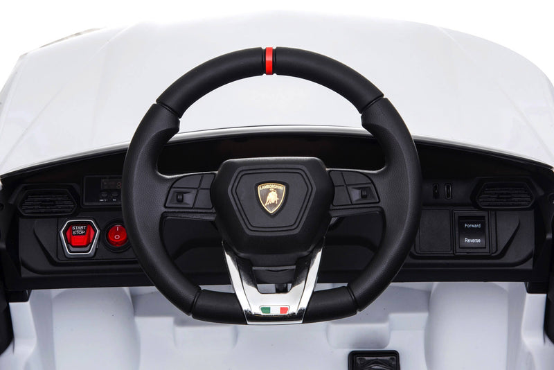 Macchina Elettrica per Bambini 12V con Licenza Lamborghini Urus Bianca