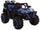 Voiture électrique pour enfants 12V Kidfun Off-Road 4x4 Bleu