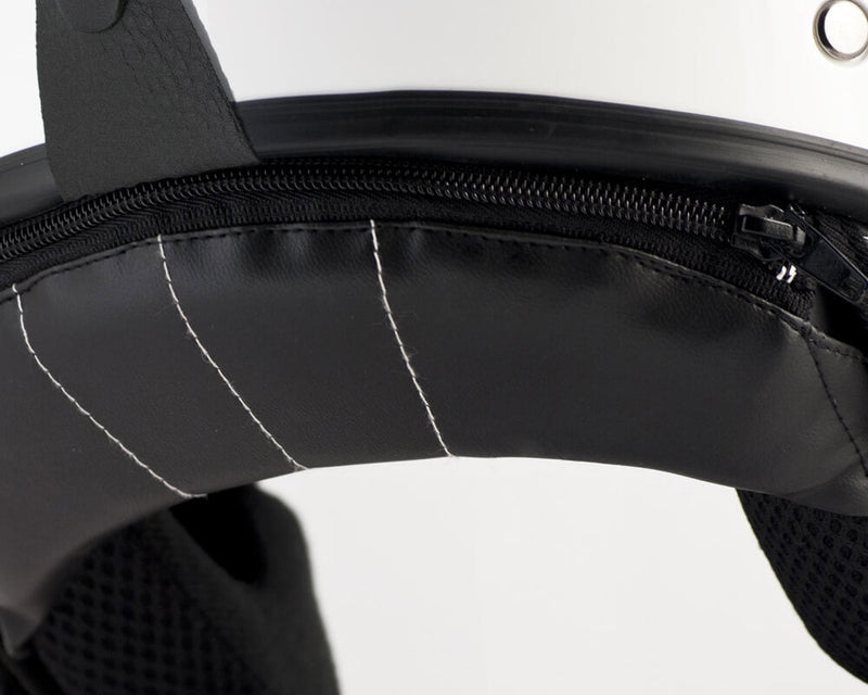 Casco Demi-Jet per Scooter CGM Malindi 104A Bianco Varie Misure