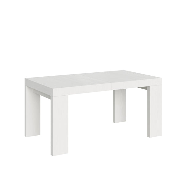 online Tavolo Allungabile 160-420x90x77 cm Roxell bianco frassino