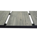Tavolo Allungabile da Giardino 200/260x100xh75 cm in Alluminio Dover Antracite