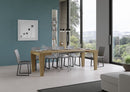 Tavolo Allungabile 90-246x90x77 cm Spimbo Quercia Naturale