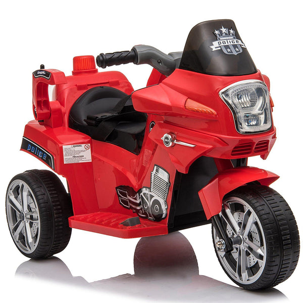 Moto Électrique Police pour Enfants 6V Police Rouge online