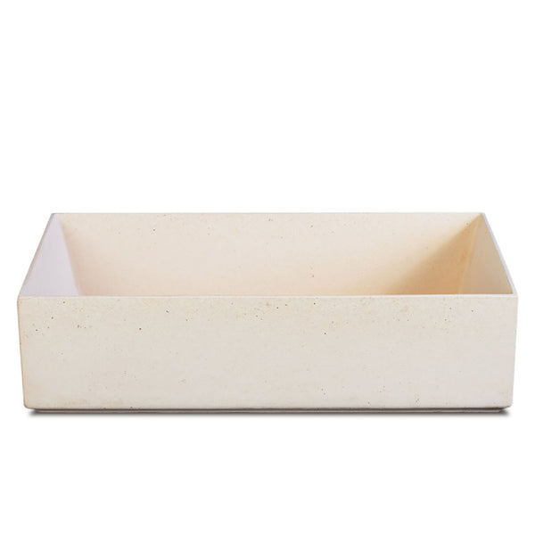sconto Lavello da Giardino Senza Rubinetto 53x29,5x14 cm in Calcestruzzo Delfi-G Rosa Antico Seconda Scelta