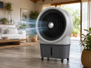 Raffrescatore Ventilatore per Grandi Ambienti con Ghiaccio o Acqua 250W Moel 9100 Turbo Cooler