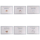 Set 6 Tovagliette 45x30 cm in Eva VdE Tivoli 1996 Le Travisate Bianco