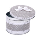 Set 4 Barattoli con Fiocco Ø 14 cm