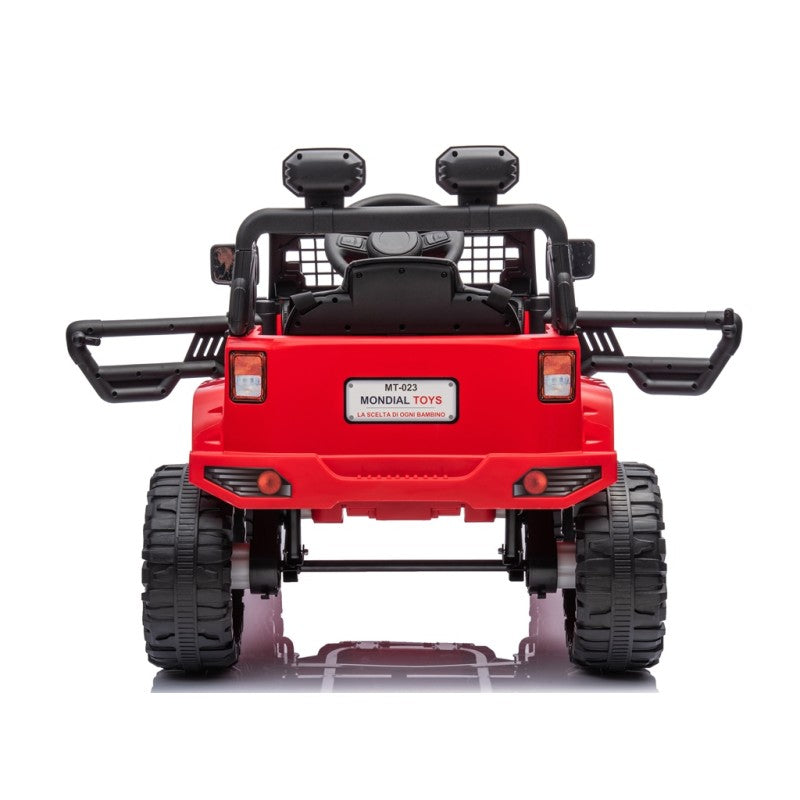 Macchina Elettrica per Bambini 12V Baby Fuoristrada Rossa