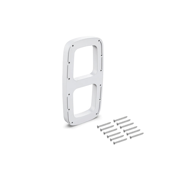 Épaisseur latérale Sling Coat Hanger pour placard Emballage 1 Set Plastique blanc Emuca technoplastic prezzo