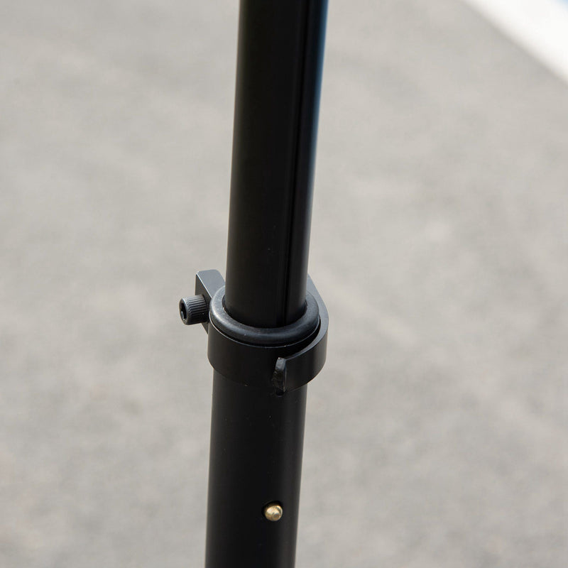 Monopattino Elettrico Pieghevole per Bambini Altezza Regolabile 75-80 cm Nero e Azzurro  