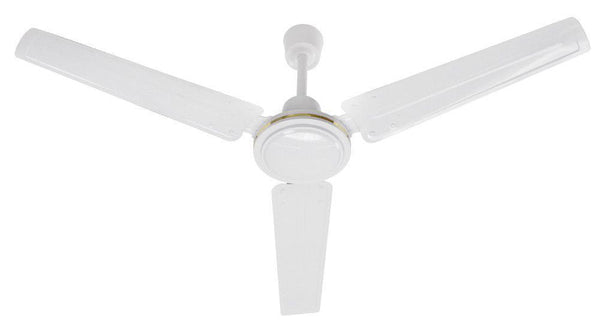 Ventilateur de Plafond à 3 Pales Ø120 cm 5 Vitesses Blanc online