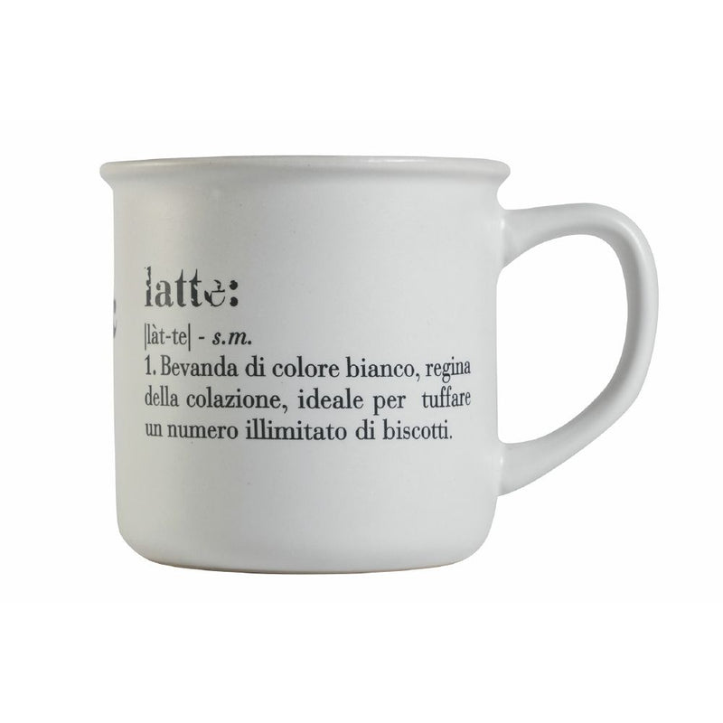 Set 2 tazze Ø9,2x8,7 cm in New Bone China VdE Tivoli 1996 Bianco