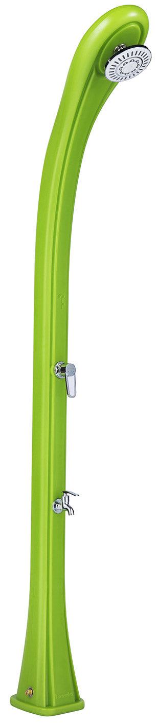 Douche Solaire de Jardin 28L Mitigeur et Lave pieds Vert online
