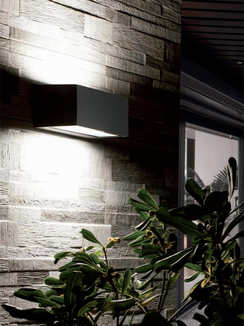 Applique da Esterno a LED 13W+13W 4000K Sovil Bianco