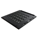 Base di Ventilazione per Frigorifero ad Incasso Spessore Tavola 16 Plastica Nera Emuca