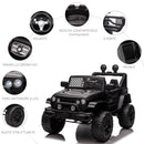 Macchina Elettrica per Bambini 12V Nera