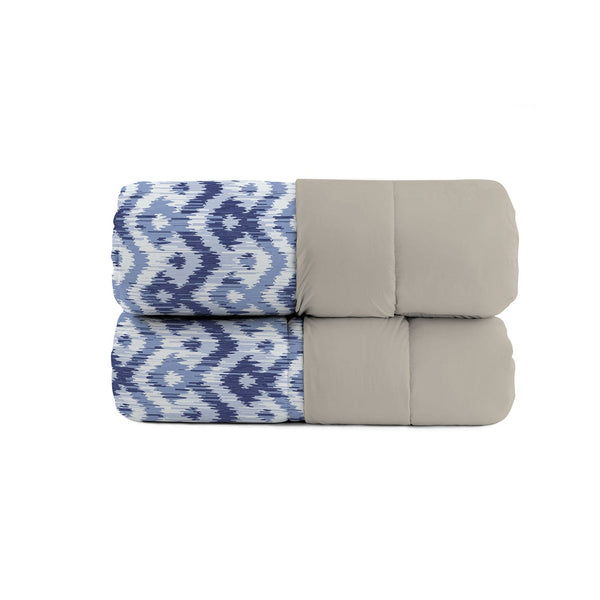 online Trapunta Invernale Stampata in Microfibra 200gr Double Face Rombi Varie Misure