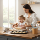 Servizio Set di Posate 24 pezzi in Acciaio Inox Eme Brio Azzurro 63