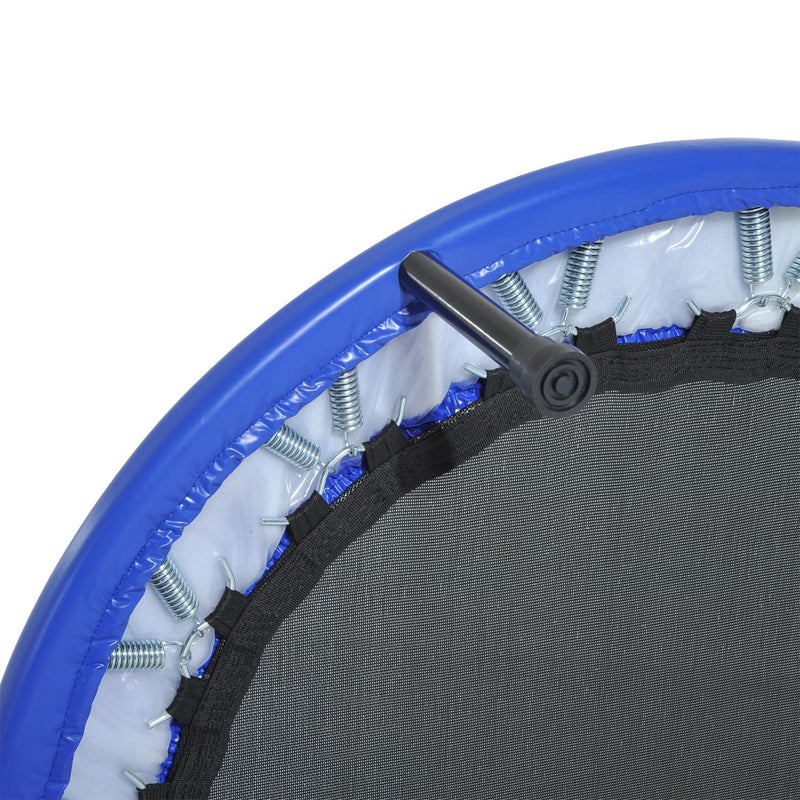 Trampolino Elastico Fitness 30 Molle in PP PVC Ø91x22.5 cm 