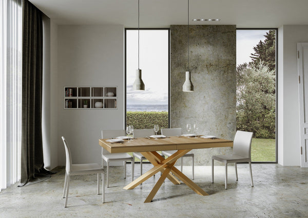 Tavolo Allungabile 180-284x90x80 cm Volantis Evolution Quercia Naturale online