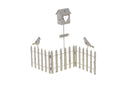Set 2 Cancellata Decorativa con Uccellini 52 cm
