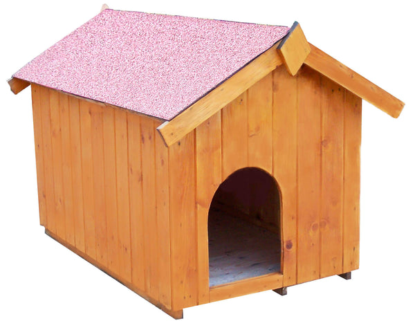Niche pour petits chiens 70x110x75 cm en bois massif naturel prezzo