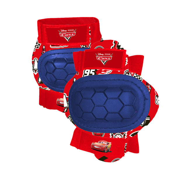 Kit de protection pour coudes et genoux en plastique rigide sous licence Disney Cars pour enfants prezzo