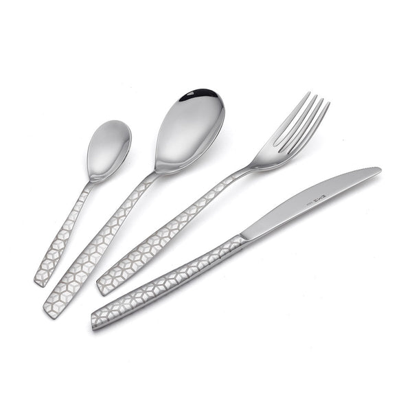 acquista Ménagère de Service 24 pièces en Inox Eme Elevene Exa