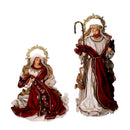 Natività tessuto bordeaux cm xh46