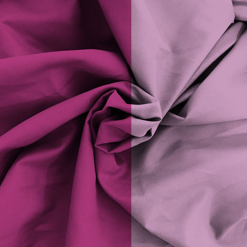 Copripiumino con Sacco e Federe in Tinta Unita Double Face Linea Vera Fucsia e Lilla