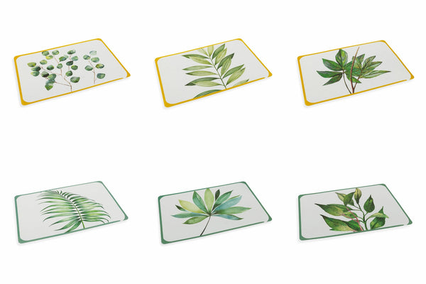 Lot de 6 sets de table 45x30 cm en plastique VdE Tivoli 1996 Oriental Botanique sconto