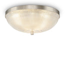 Plafoniera Ceiling & Wall in Metallo Coupe Nickel