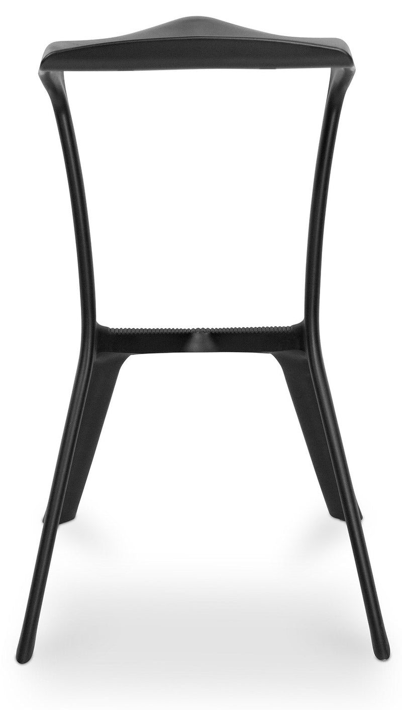 Sgabello da Bar Casa Cucina in Polipropilene Vandi Rosso