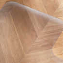 Tappetino per Sedia Ufficio Salvapavimento 90x120 cm in Plastica Trasparente