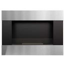 Camino a Bioetanolo da Parete 90x65,2 cm Flig Boston Silver